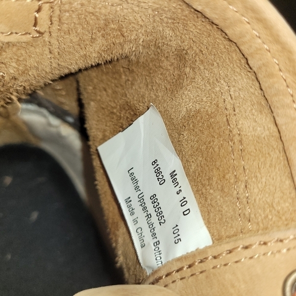 Cabela's Men's "Steel Shank" Leather Upper Duck Work Boots Men's Size 10 - Picture 2 of 12